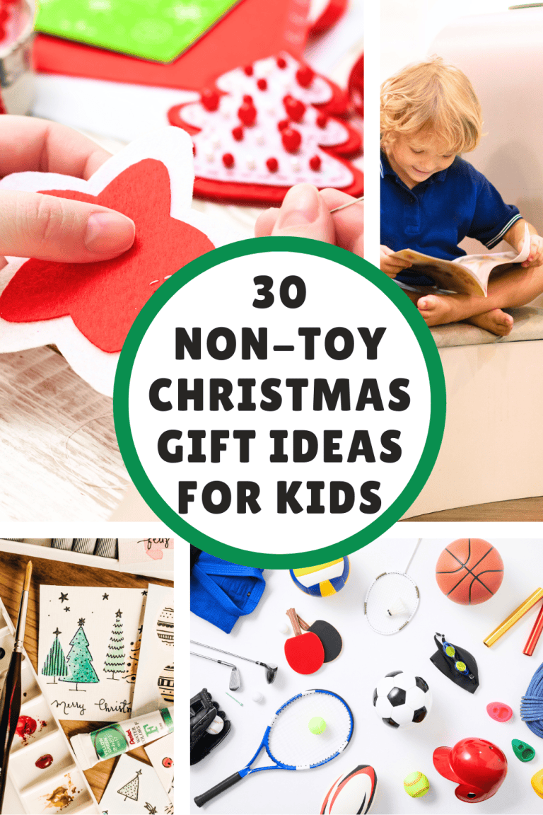 30 Non-Toy Christmas Gift Ideas For Kids