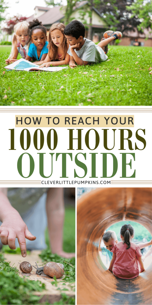 how to reach your 1000 hours outside