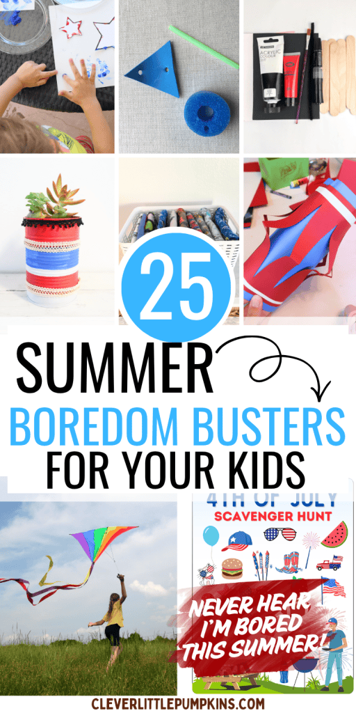 SUMMER BOREDOM BUSTERS 1 4