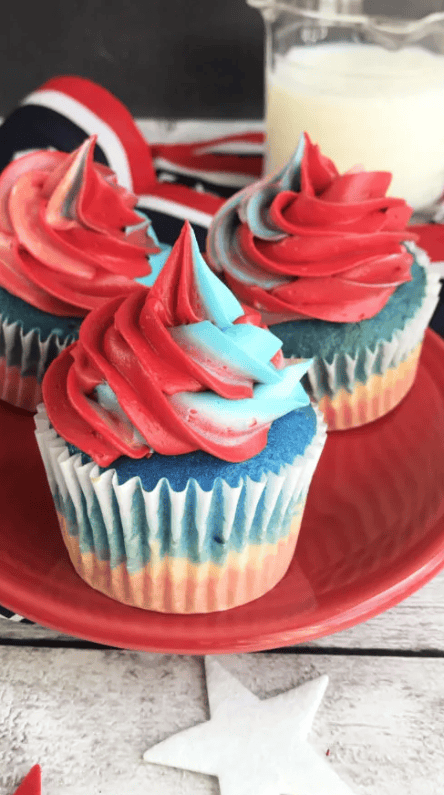 cupcakes 4th of july