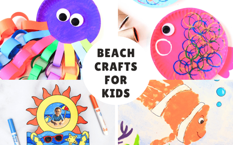beach crafts for kids