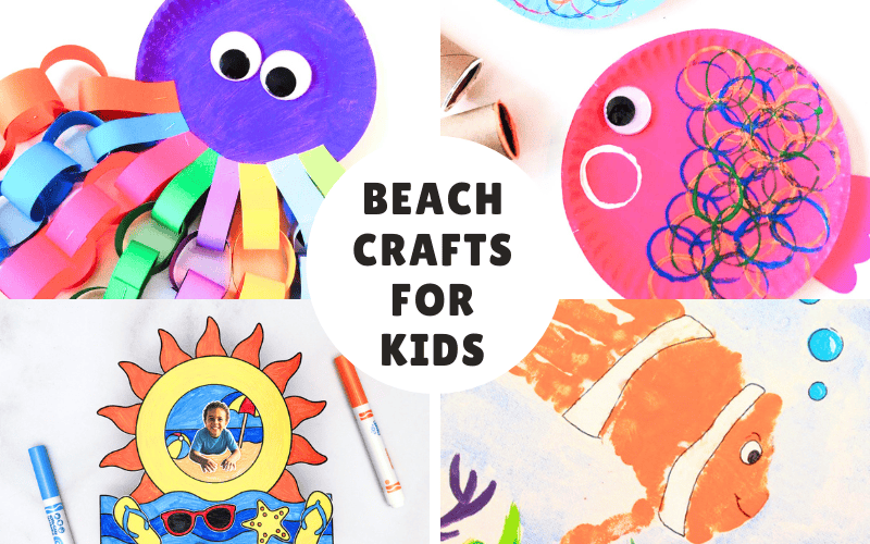 beach crafts for kids