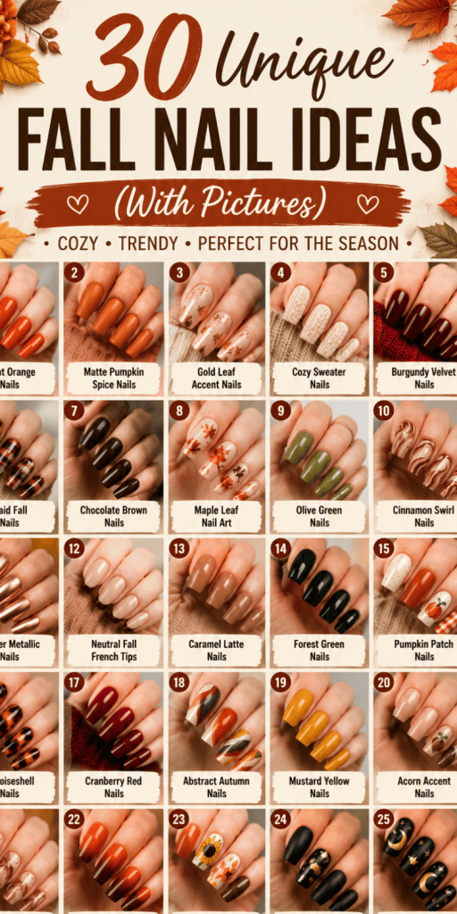 fall nails