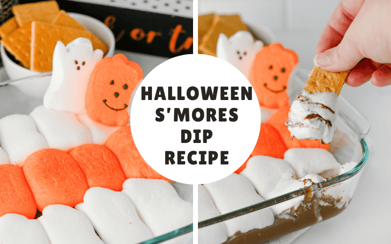 halloween smores dip recipe